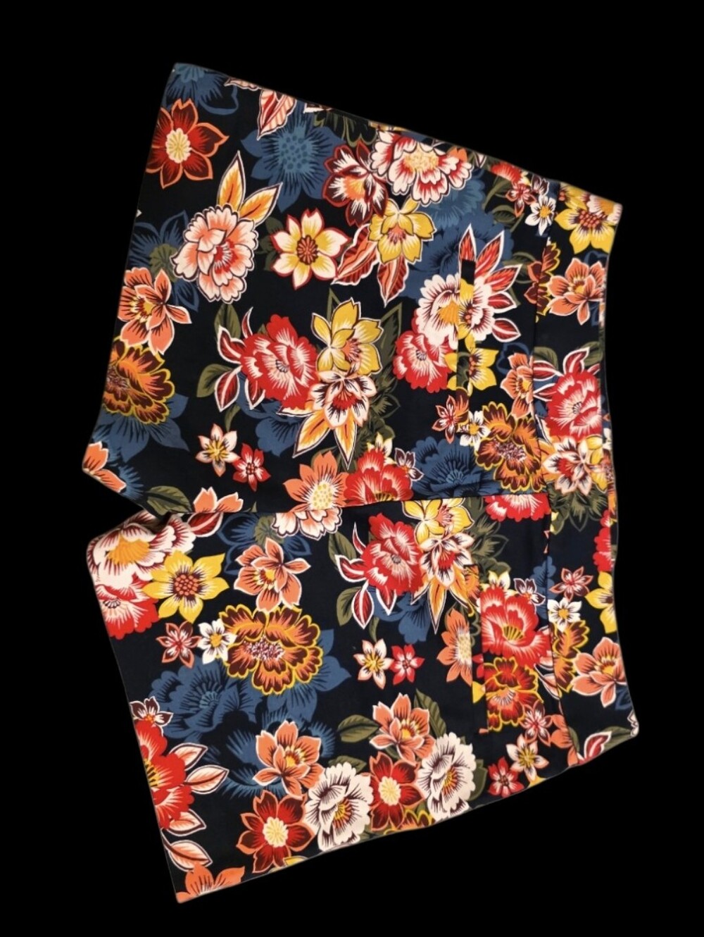 LOFT Floral Summer Shorts Size 8 - Picture 5 of 7